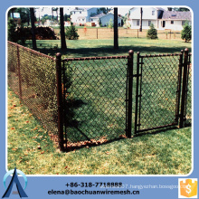 Galvanized chain link security fence/PVC chain wire fence/ chain link fence (Anping Factory )